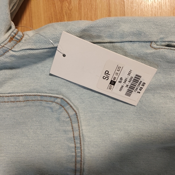 New Denim Shacket - Picture 2 of 7